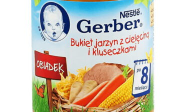 Gerber Obiadek - bukiet jarzyn z cielęciną i kluseczkami po 8 miesiącu