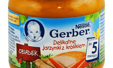 Gerber Obiadek - delikatne jarzynki z królikiem po 5 miesiącu