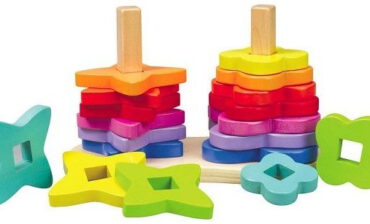 HaPe Podwójna Tęczowa Układanka E0406