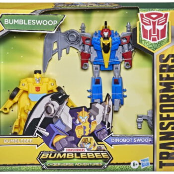 Hasbro Figurki Transformers Cyberverse Dino Combiner Bumblebee 5_799745