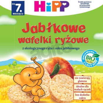 HiPP Jabłkowe wafelki ryżowe Bio 35g