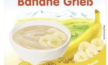 Holle Baby Kaszka pszenna, z bananami, po 4. miesiącu : Opakowanie - 250g NN-ZHL-P325-001