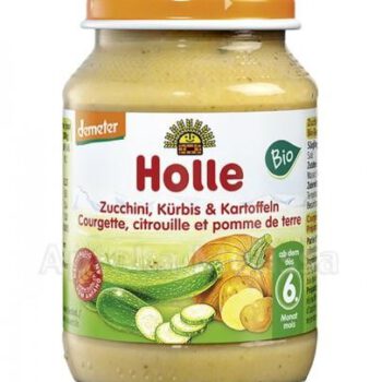 Holle HOLLE Cukinia i dynia z ziemniakami - 190 g po 6 miesiącu