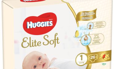 Huggies Elite Soft Newborn 1 3-5 kg pieluchy x 26 szt