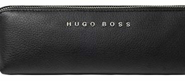 Hugo Boss etui na przybory do pisania Storyline piórnik, 21 cm, czarne
