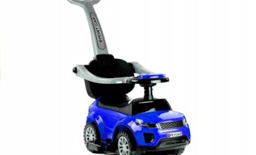 Import LEANToys Jeździk z Pchaczem 614W Niebieski 2852