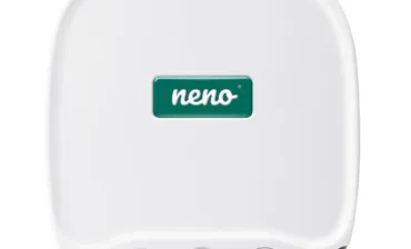 Inhalator Neno Sente  certyfikowany produkt medyczny w kolorze biało - zielonym