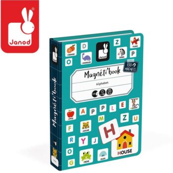 Janod Magnetyczna układanka Alfabet Magnetibook kolekcja 2018, J02712