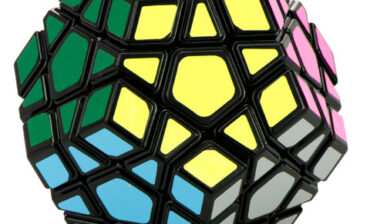 Kostka Łamigłówka gra logiczna Megaminx 6,7 cm