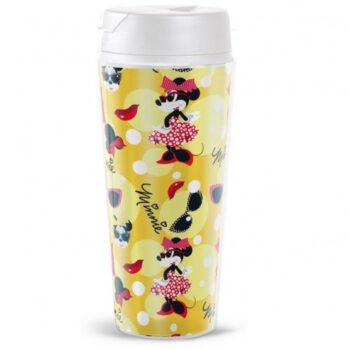 Kubek Bidon Minnie Hollywood z wymienną dekoracją 470 ml DISNEY