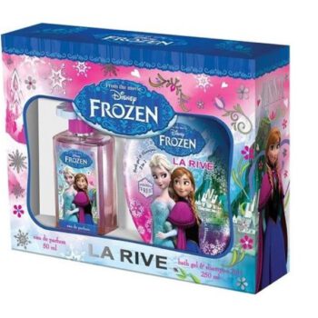 La Rive Disney Frozen woda perfumowana spray 50ml + szampon i żel pod prysznic 2w1 250ml Zestaw