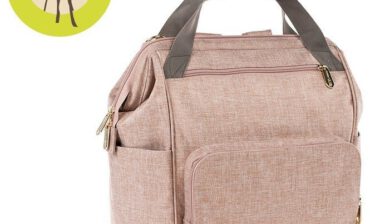 Lassig Glam Label Plecak dla mam z akcesoriami Goldie Backpack Rose 1103010708