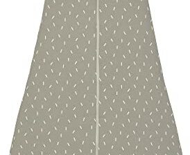LÄSSIG LÄSSIG Śpiwór dziecięcy całoroczny bez rękawów, uniseks/Sleeping Bag Interlock Speckles oliwkowy, rozmiar 86/92 13-24 miesięcy