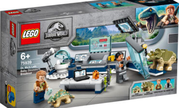 LEGO Jurassic World 75939 Laboratorium doktora Wu ucieczka małych dinozaurów