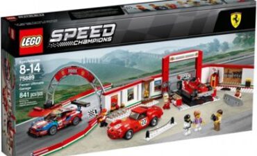 LEGO Speed Champions Rewelacyjny warsztat Ferrari