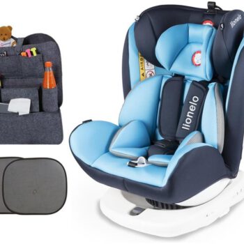 LIONELO Bastiaan Isofix 0-36kg niebieski