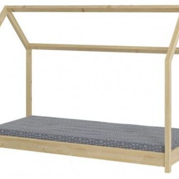 Łóżeczko domek Olaf 80x160 sosna