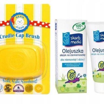 Mackar Zestaw olejek na ciemieniuszkę Olejuszka 30ml + szczoteczka Bean Clean Zestaw olejek na ciemieniuszkę Olejuszka 30ml + szczoteczka Bean Clean