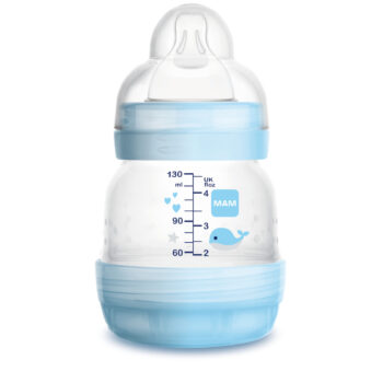 MAM Baby Anti-Colic butelka antykolkowa 0m+ niebieska 130 ml 9098457
