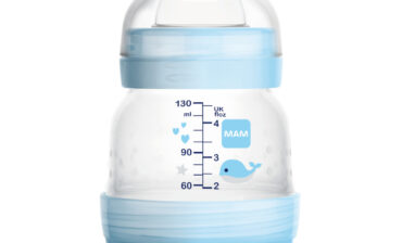 MAM Baby Anti-Colic butelka antykolkowa 0m+ niebieska 130 ml 9098457
