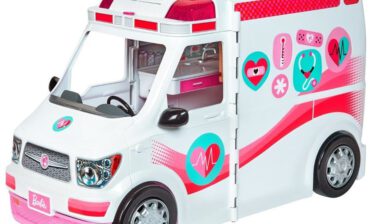 Mattel Barbie Karetka Mobilna klinika FRM19