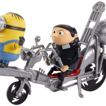 Mattel figurka Minionki Filmowe momenty Gru na motocyklu