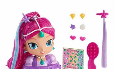 Mattel Fisher-Price flv03 Shimmer and Shine fryzury, przyjemność do gry
