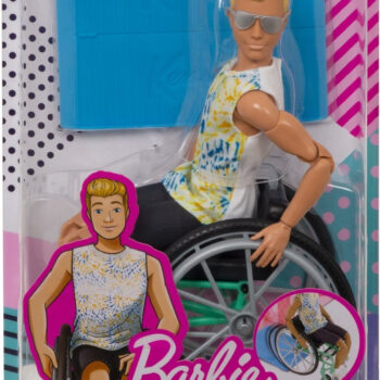Mattel GWX93 Ken na wózku inwalidzkim
