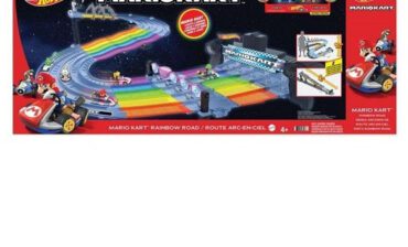 Mattel Hotwheels Hotwheels Mario Kart Rainbow Road Track Set 965-0174