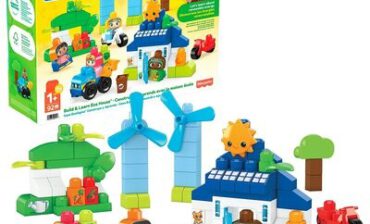 Mattel Mega Bloks. Ekodomek: zestaw klocków -