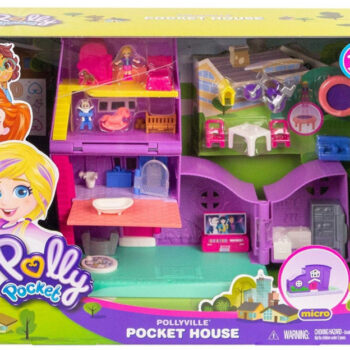 Mattel Zestaw figurek Polly Pocket Pollyville Domek Polly