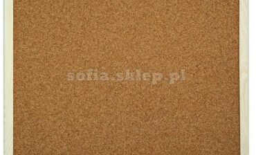 Memoboards Tablica korkowa Budget, w ramie drewnianej, Memboards