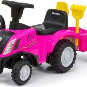Milly Mally Jeździk Pojazd New Holland T7 Traktor różowy GXP-797610