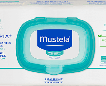 Mustela LABORATOIRES EXPANSCIENCE Stelatopia Chusteczki oczyszczająco relipidujące 50 sztuk 7070904
