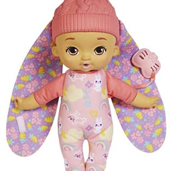 My Garden Baby My Garden Baby Bobasek-Króliczek Miękka lalka z materiałowymi uszkami Różowa HGC10