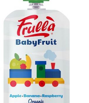 NATURA NUOVA (przeciery owocowe) 6 mc PRZECIER JABŁKOWO-BANANOWO-MALINOWY BEZGLUTENOWY BIO 100 g - FRULLA (NATURA NUOVA) BP-8024985011051