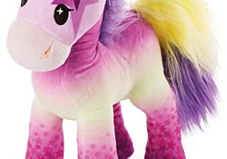 Nici Przytulanka Kucyk Candydust 25cm Ekologiczne przytulanki dla dziewczynek, chłopców i niemowląt Puszyste pluszaki do zabawy, zbierania i przytulania Przytulny pluszak 47846
