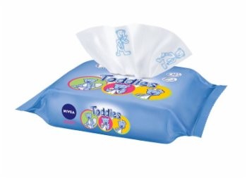 Nivea Baby CHUSTECZKI TODDIES DUOPACK 2X60SZT 86178