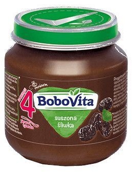 Nutricia POLSKA SP Z O.O BoboVita Deser Suszona śliwka po 4 miesiącu 125 g