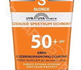Pharmaceris KREM O SZEROKOPASMOWEJ OCHRONIE PRZED SŁOŃCEM SPF 50+ dla dorosłych i dzieci SPECTRUM PROTECT