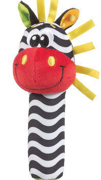 Playgro Chwytak-piszczałka Zebra 40116