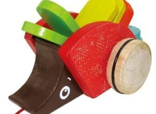 Playme Zwierzątko do ciągnięcia - Kolorowy jeż