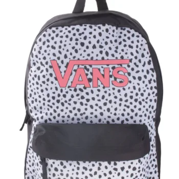 Plecak dziecięcy Vans Girls Realm do szkoły - dalmatian black/white