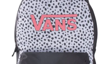 Plecak dziecięcy Vans Girls Realm do szkoły - dalmatian black/white