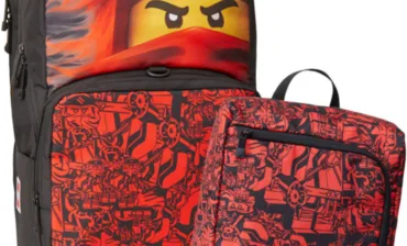 Plecak szkolny LEGO 24L - LEGO Mortensen Maxi Plus NINJAGO - red