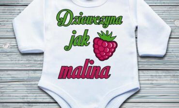 Poczpol Dziewczyna jak malina - body niemowlęce PRZPOC-0-1898