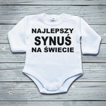 Poczpol Najlepszy synuś na świecie - body niemowlęce PRZPOC-7-1412