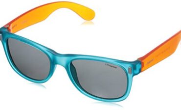 Polaroid dzieci P0115 prostokątny okulary przeciwsłoneczne -  46 P0115 Y2 89T 89T