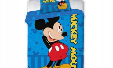Pościel bawełniana 100x135 dzieci Mickey Miki