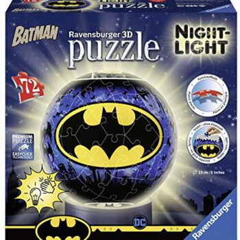 Ravensburger 11080 11080-lampka nocna: Batman-3D Puzzle